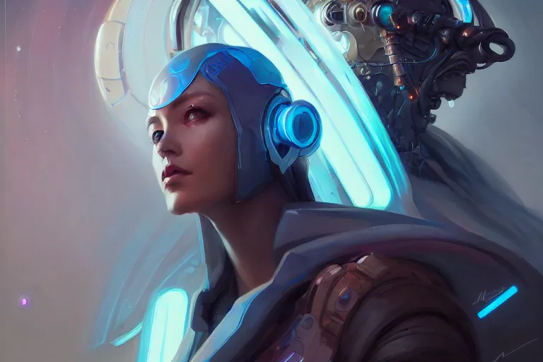 Image similar to a portrait of a beautiful cybernetic jedi, cyberpunk concept art by pete mohrbacher and wlop and artgerm and josan gonzales, digital art, highly detailed, intricate, sci-fi, sharp focus, Trending on Artstation HQ, deviantart, unreal engine 5, 4K UHD image