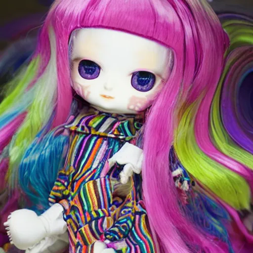 Image similar to fumo doll under the influence of psychedelics