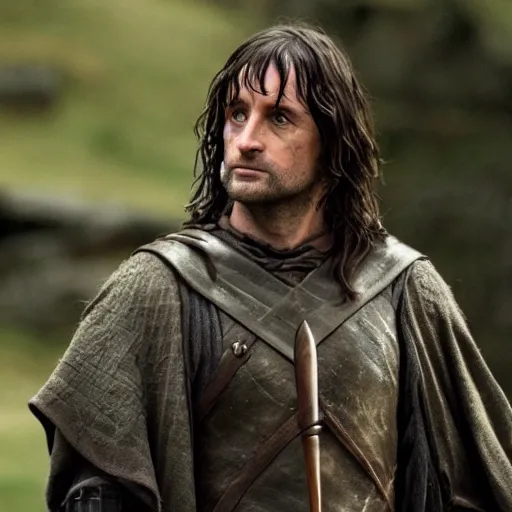 Image similar to Ewen McGreggor as Aragorn