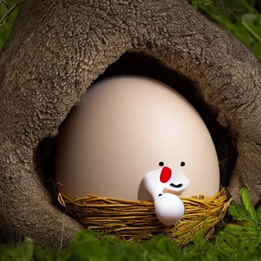 Image similar to horton hatches the egg, National Geographic photo, 4K