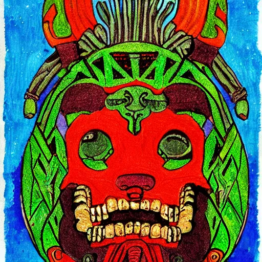 Image similar to portrait of xolotl