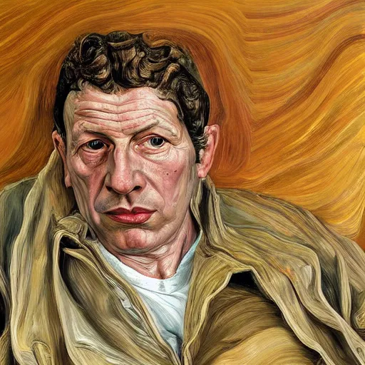 Prompt: high quality high detail painting by lucian freud, hd, lee ronaldo