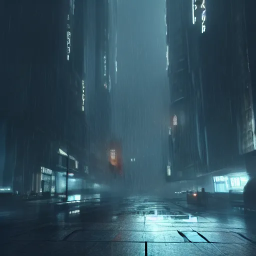 Image similar to Unseen scenes from Bladerunner, concept art, ultra realism, photo realistic, cgsociety, octane render, artstationHD, artstationHQ, unreal engine, 4k, 8k