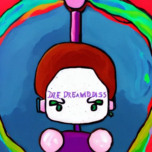 Image similar to A self portrait of DreamBotMothership