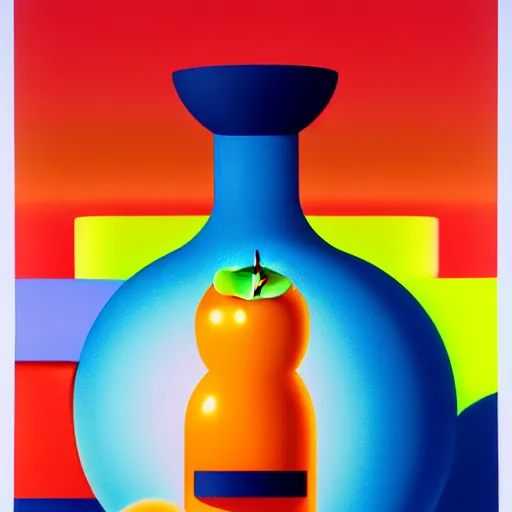 Image similar to apple bottle by shusei nagaoka, kaws, david rudnick, airbrush on canvas, pastell colours, cell shaded, 8 k