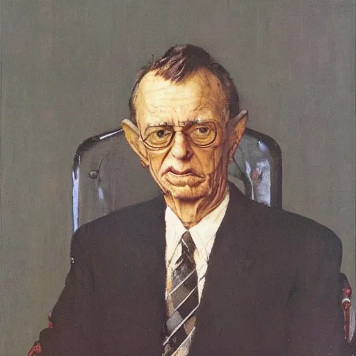 Prompt: “painting of Edsger Dijkstra, by Norman Rockwell”