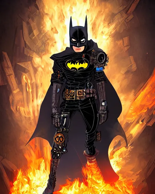 Steam Workshop::Batman on Fire