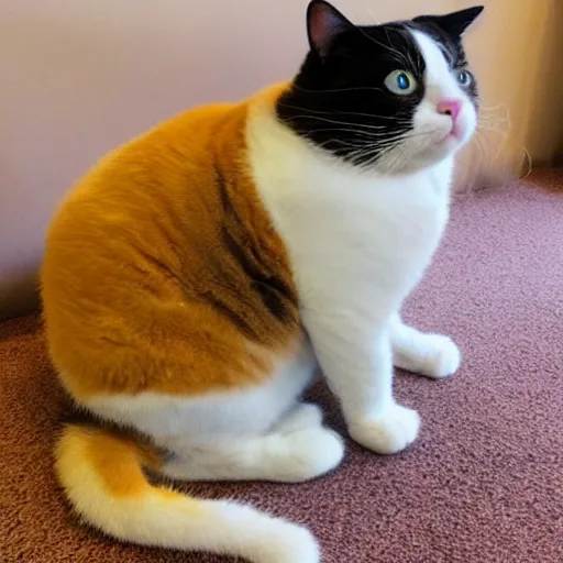 Prompt: Really fat cat
