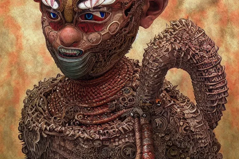 Prompt: full body portrait #art #hyperreal #intricate baraka-studio-ghibli DMT [32k hd]^10