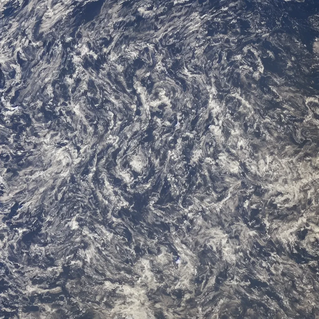 Image similar to a huge skeletal hand grasps earth from space