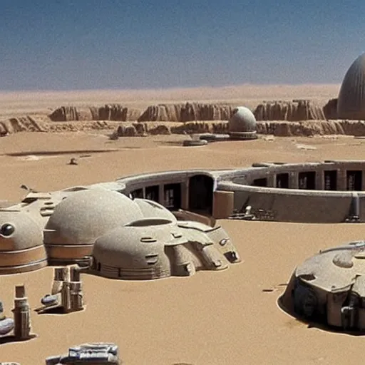 Prompt: mos eisley spaceport, you will never find a more wretched hive of scum and villainy, we must be cautious