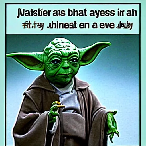 Prompt: jewish master yoda