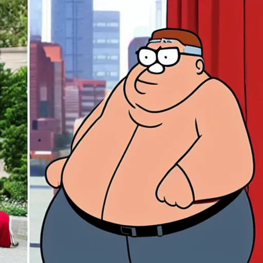 Prompt: real life peter griffin