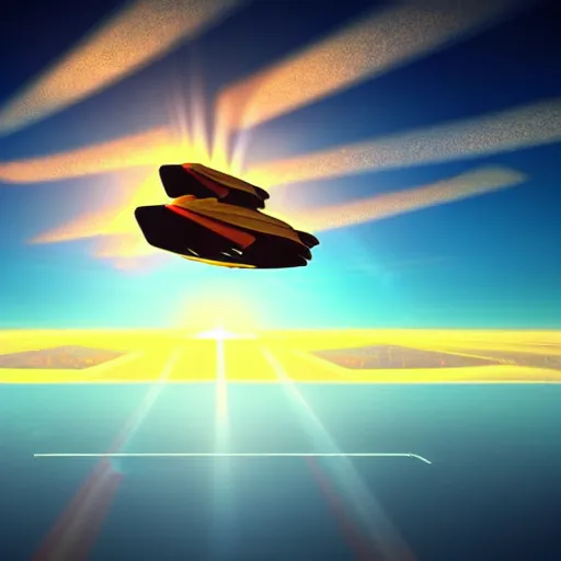 Prompt: Flying out of the sun The smell of toast is in the air When there's a job to be done The Flying Toasters will be there! Real Life Flying Toaster Screensaver, Majestic, Beautiful Lighting and Reflections