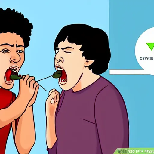 Prompt: How to belch loud wikihow