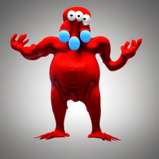 Image similar to Dr. Zoidberg , concept art, trending on artstation 3D.