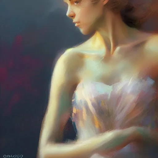 Prompt: highly detailed beautiful photography of a flower and girl hybrid, sharp focus, dynamic lighting, elegant harmony, beauty, masterpiece, by riccardo federici, by craig mullins, by greg tocchini, by greg rutkowski