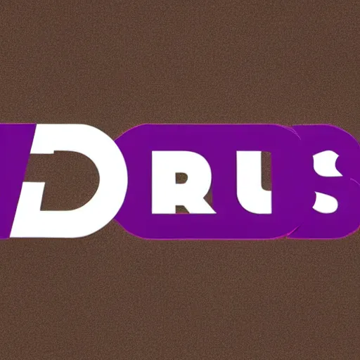 Image similar to 3 d torus logo, pixar style black and purple