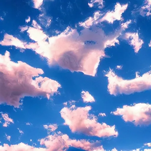 Prompt: pretty clouds