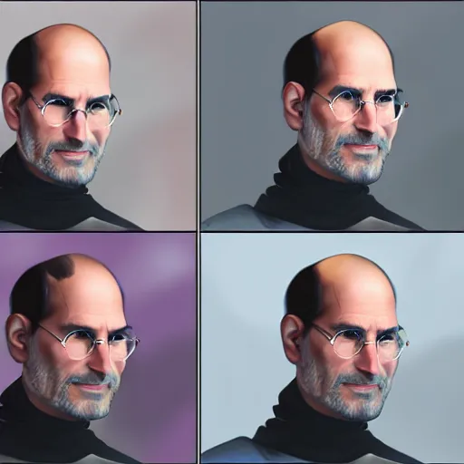 Prompt: steve jobs as a league of legends character