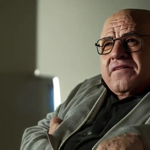 Image similar to danny devito in breaking bad , 8k resolution, full HD, cinematic lighting, award winning, anatomically correct