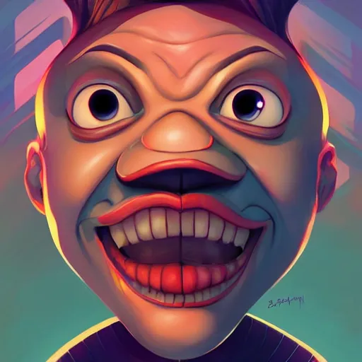 Image similar to face icon stylized minimalist beetlejuice, loftis, cory behance hd by jesper ejsing, by rhads, makoto shinkai and lois van baarle, ilya kuvshinov, rossdraws global illumination