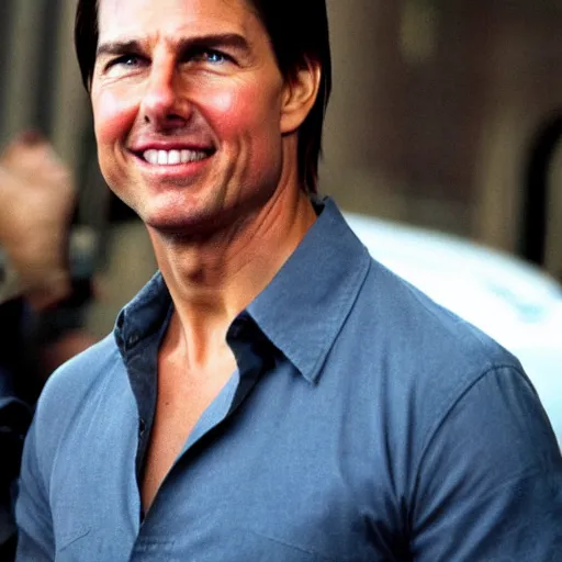 Prompt: Tom Cruise in 9/11