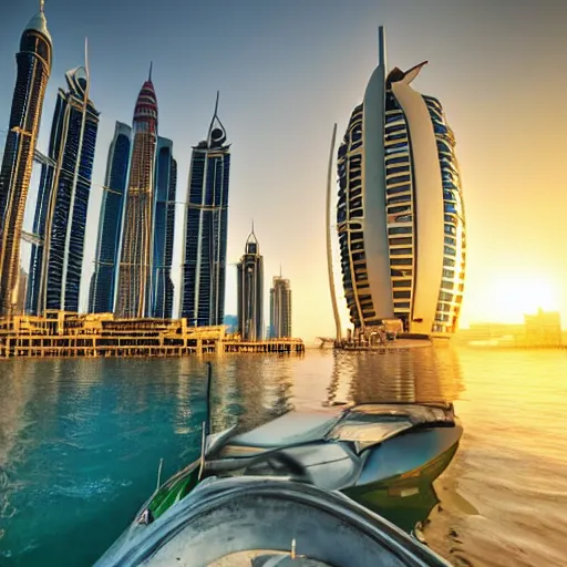 Prompt: gta : dubai by eric johannsen