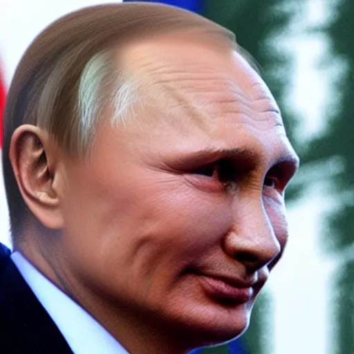 Image similar to Putin as a furry