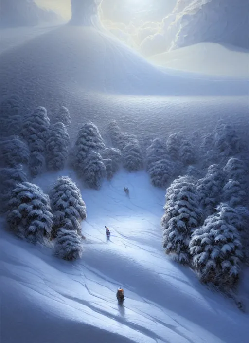 Prompt: a hyper - detailed 3 d render like a oil painting of winter in the low - poly hills, surrealism!!!!! surreal concept art, lifelike, photorealistic, digital painting, aesthetic, smooth, sharp focus, artstation hd, by greg rutkowski, krenz cushart, chris tulloch mccabe, valentina remenar and asher duran,