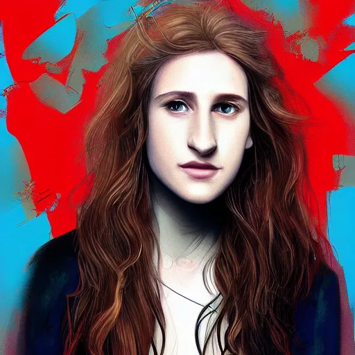 Prompt: birdy british singer, digital art, artstation