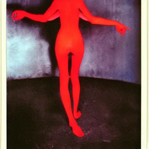 Image similar to vogue giallo photoshoot by annie liebovitz, fritz lang, and beksinski, cursed polaroid, 3 5 mm