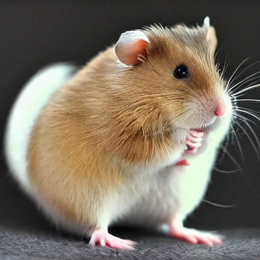 Prompt: Kung fu hamster