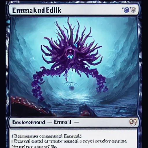 Prompt: emrakul, the promised end