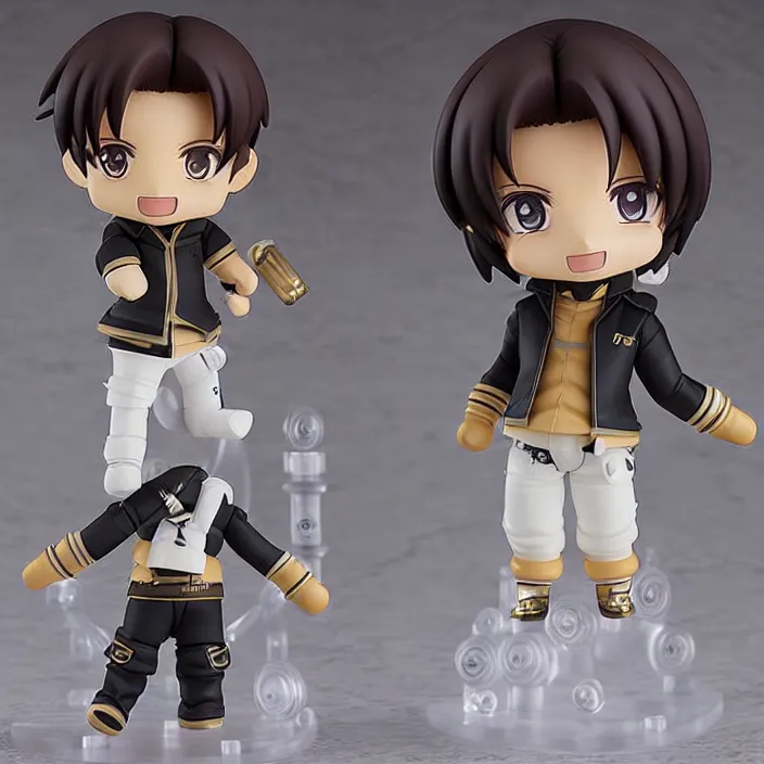 Prompt: Drake, An anime nendoroid of Drake, figurine, detailed product photo