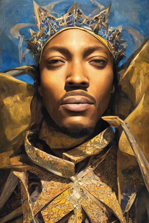 Prompt: King Zora, oil on canvas, intricate, portrait, 8k highly professionally detailed, HDR, CGsociety