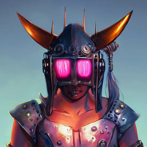 Image similar to cyberpunk viking helmet mask warrior goddess robot ninja fantasy, art gta 5 cover, official fanart behance hd artstation by jesper ejsing, by rhads, makoto shinkai and lois van baarle, ilya kuvshinov, ossdraws