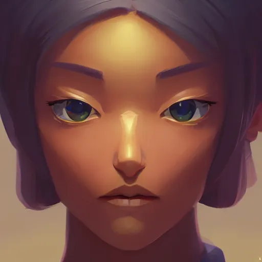 Image similar to face icon stylized minimalist pax, loftis, cory behance hd by jesper ejsing, by rhads, makoto shinkai and lois van baarle, ilya kuvshinov, rossdraws global illumination