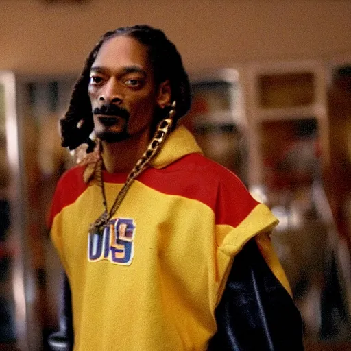 Prompt: a tv still of Snoop Dogg starring as in Like Mike (2002)