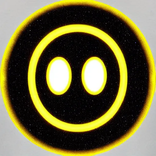 Prompt: yellow rave smiley face