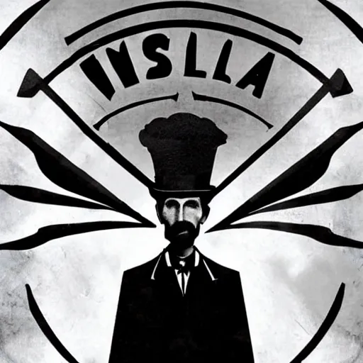 Image similar to Nikola Tesla artwork