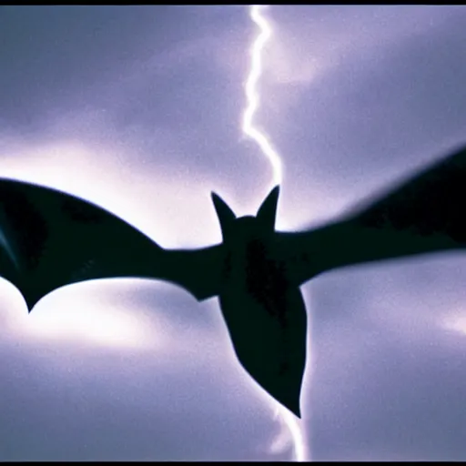 Image similar to Photo of a lightning bat