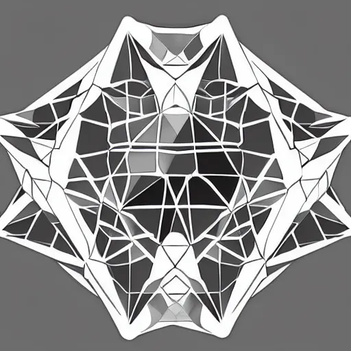 Prompt: never before seen platonic solids