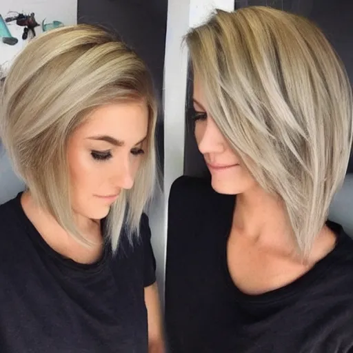 Image similar to pinterest trending blond hairstyles, photo, fashion,