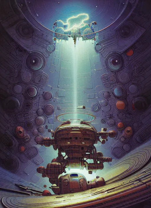 Image similar to design only! 2 0 5 0 s retro future art 1 9 7 0 s science fiction borders lines decorations space machine, mech, robot. muted colors. by jean - baptiste monge, ralph mcquarrie, marc simonetti, 1 6 6 7. mandelbulb 3 d, fractal flame, jelly fish, coral, cinematic lightning