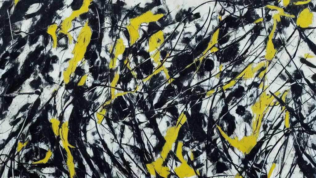 Image similar to abstract minimalism francis bacon art painting, lines, forms, shapes, in style of jackson pollock,