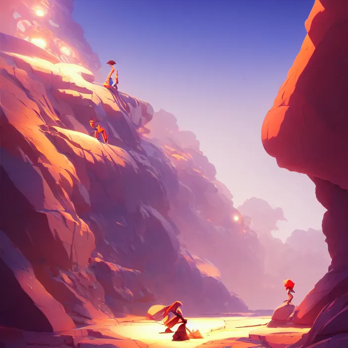 Image similar to digging to the centre of the earth, in marble incrusted of legends official fanart behance hd by jesper ejsing, by rhads, makoto shinkai and lois van baarle, ilya kuvshinov, rossdraws global illumination