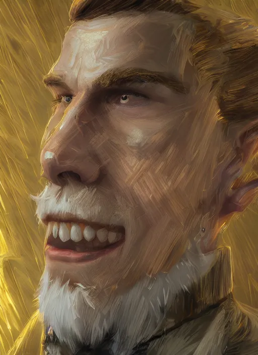 Prompt: impostor jerma is sus, hyper detailed, digital art, trending in artstation, cinematic lighting, studio quality, smooth render, unreal engine 5 rendered, octane rendered, art style by klimt and nixeu and ian sprigger and wlop and krenz cushart.
