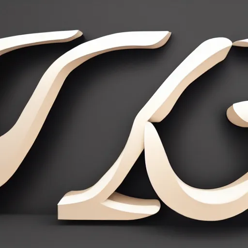 Image similar to 3 d rendering of sinhala letterform ශර, octane render, volumetric lighting and shadows,