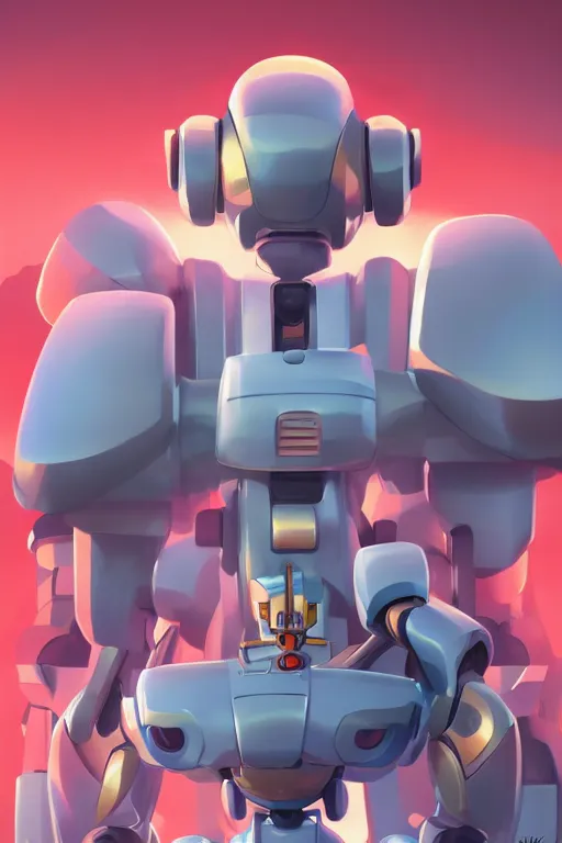 Image similar to metabots medabots medarotto medarot robot minimalist comics, behance hd by jesper ejsing, by rhads, makoto shinkai and lois van baarle, ilya kuvshinov, rossdraws global illumination ray tracing hdr radiating a glowing aura